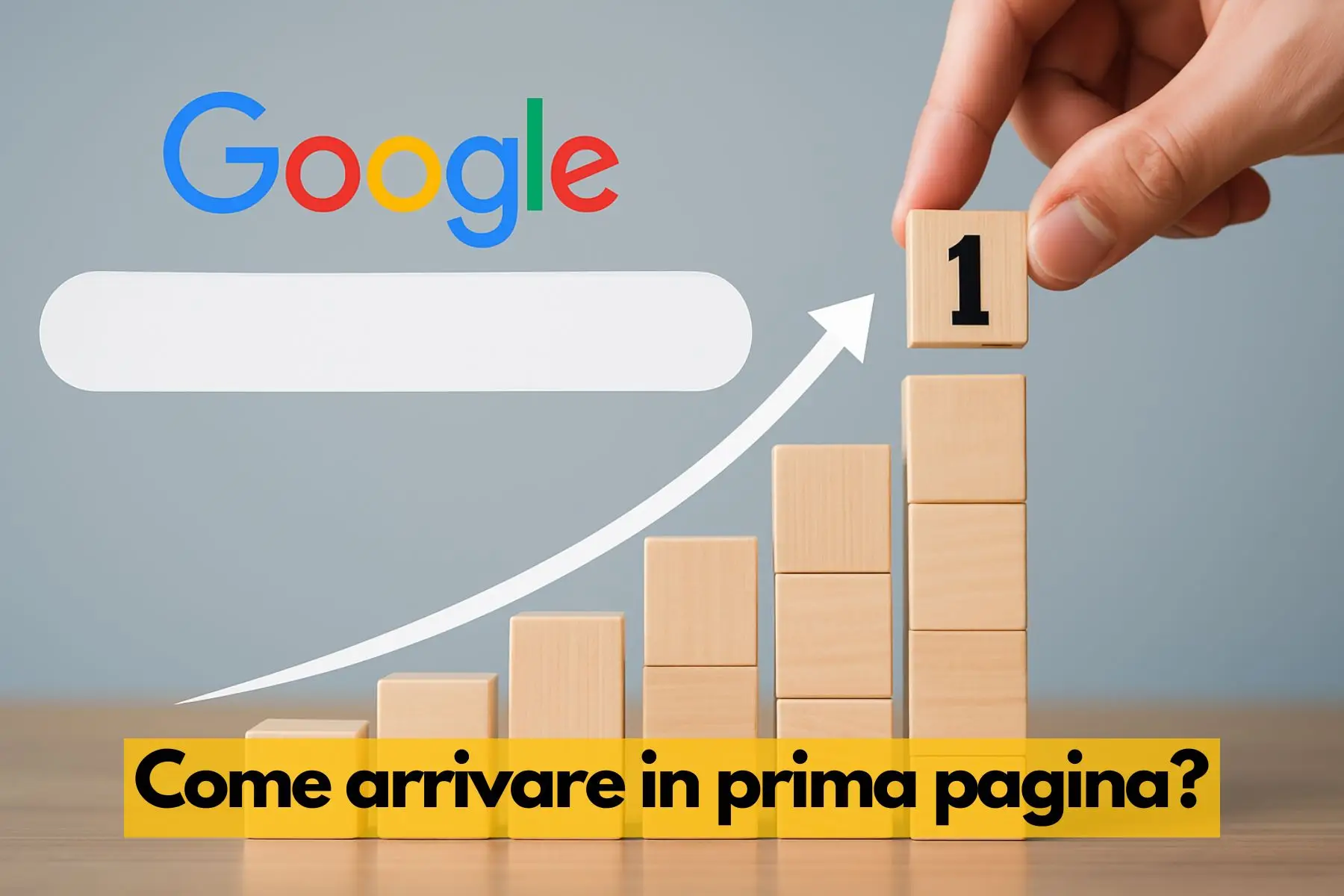 prima pagina su Google