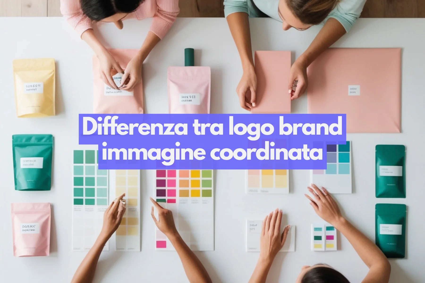 Differenza tra logo brand e immagine coordinata – guida per PMI